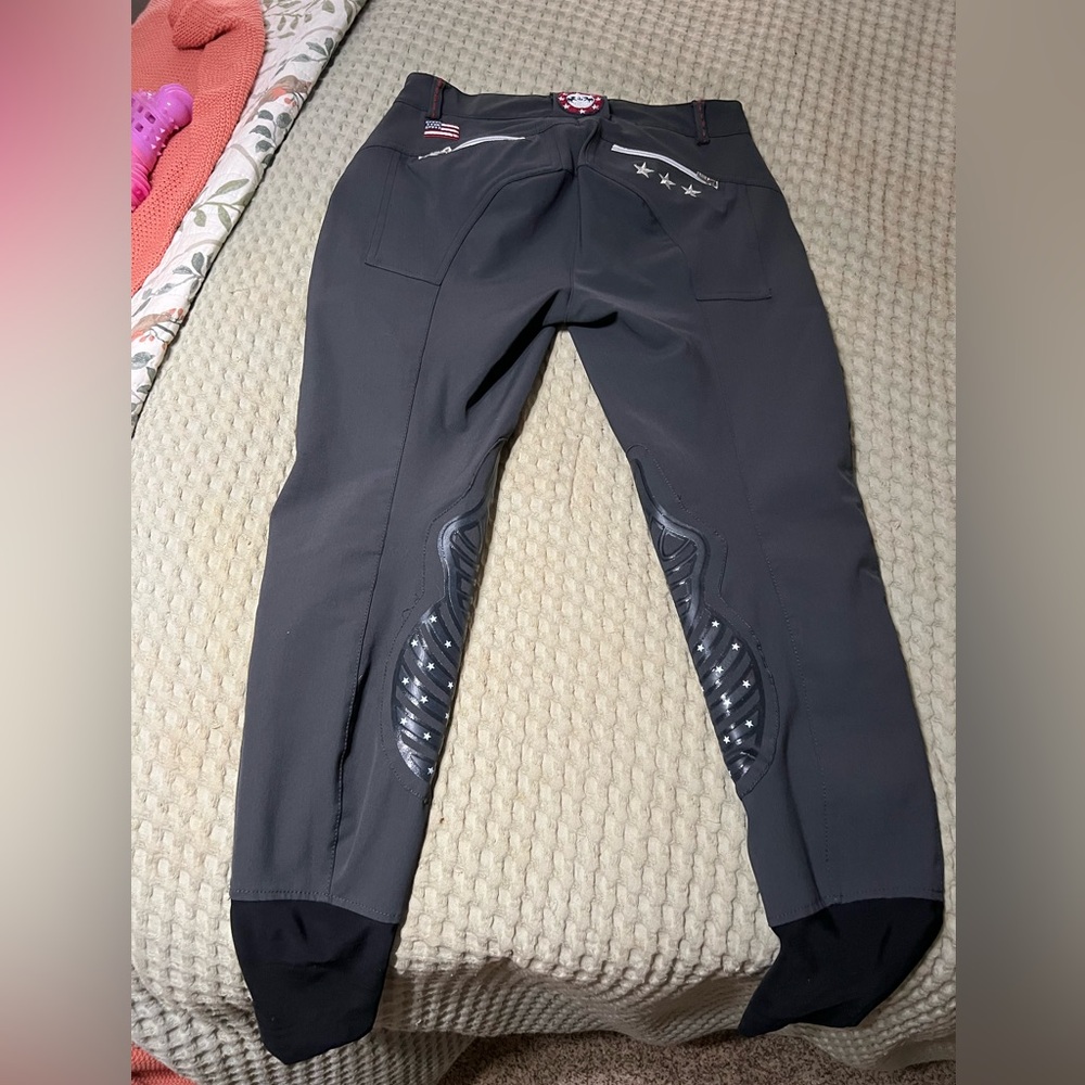 Equine Couture Stars and Stripes Breeches 26